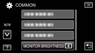 MONITOR BRIGHTNESS